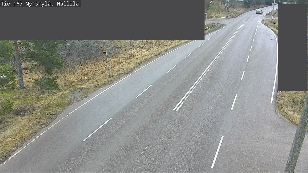 Weather Camera Image Road 167 Myrskylä, Hallila, Myrskylä, Uusimaa