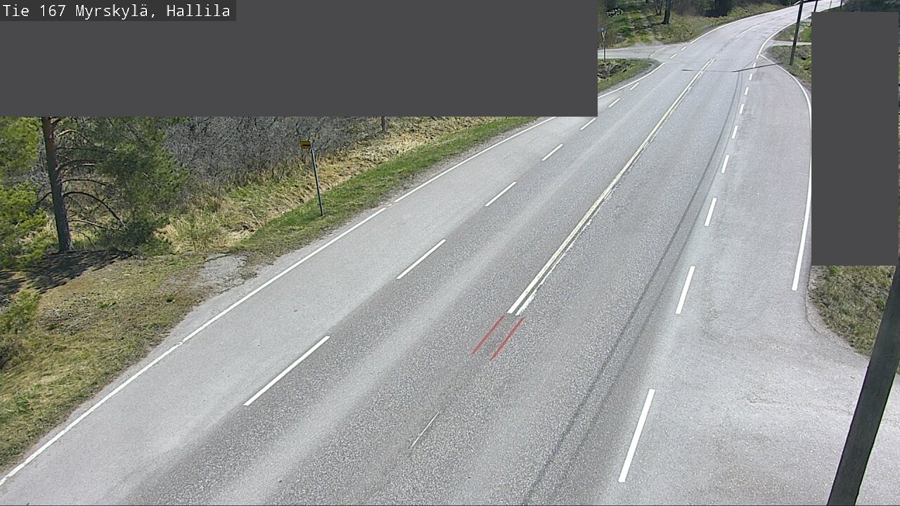 Weather Camera Image Väg 167 Myrskylä, Hallila, Myrskylä, Uusimaa