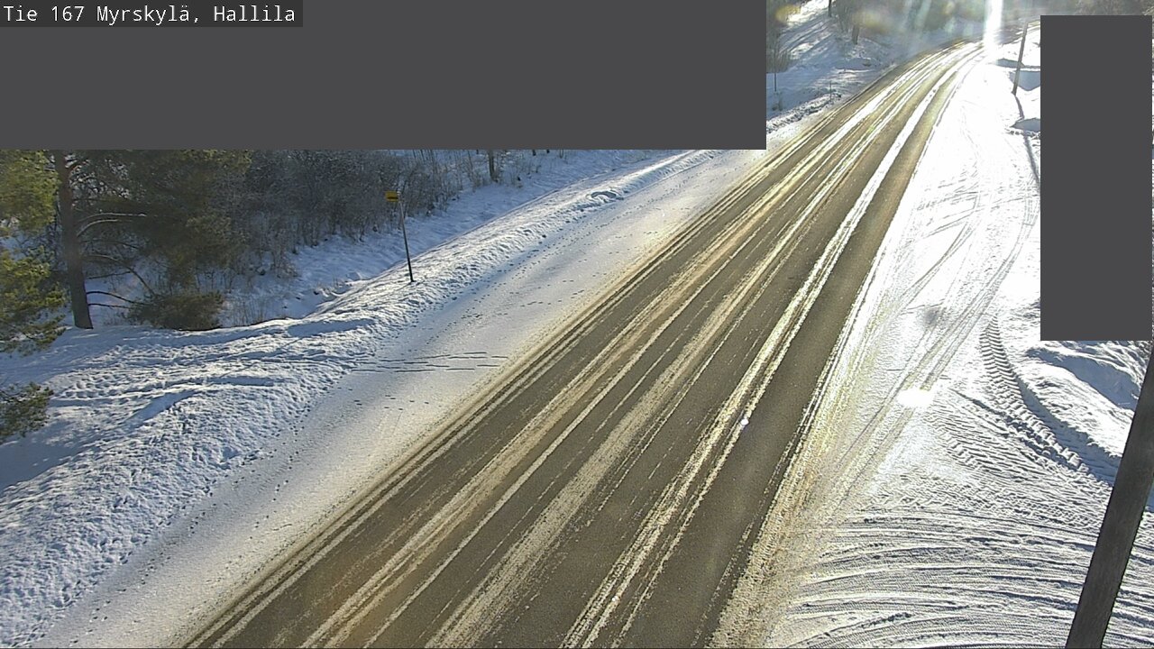 Weather Camera Image Väg 167 Myrskylä, Hallila, Myrskylä, Uusimaa