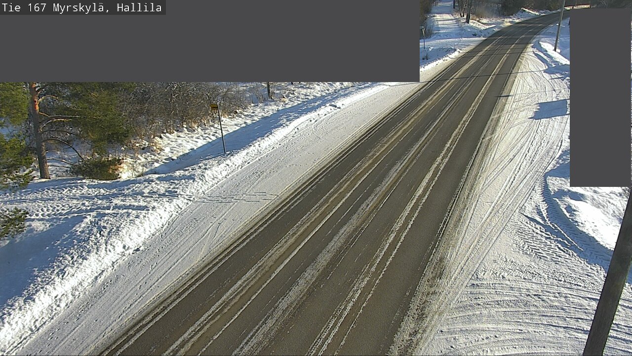 Weather Camera Image Väg 167 Myrskylä, Hallila, Myrskylä, Uusimaa
