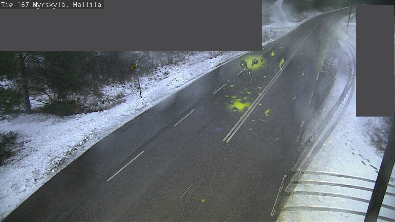 Weather Camera Image Väg 167 Myrskylä, Hallila, Myrskylä, Uusimaa