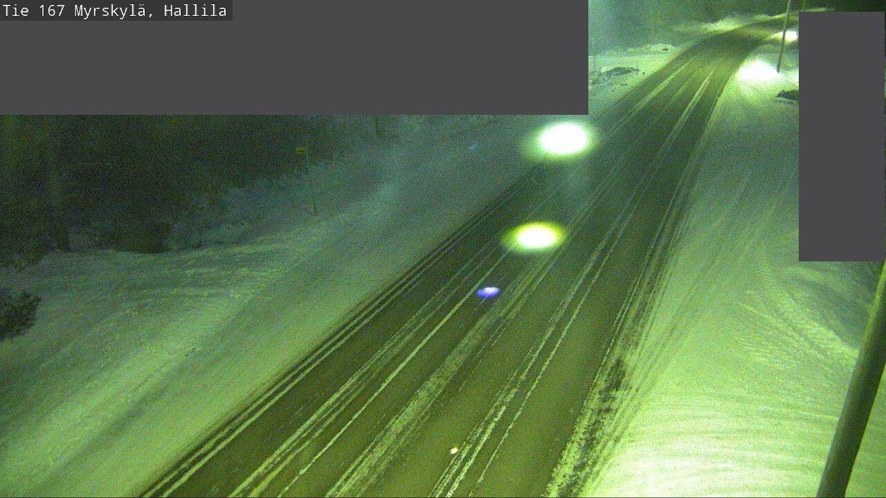 Weather Camera Image Road 167 Myrskylä, Hallila, Myrskylä, Uusimaa