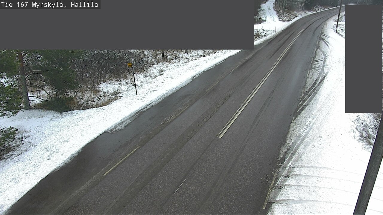 Weather Camera Image Väg 167 Myrskylä, Hallila, Myrskylä, Uusimaa