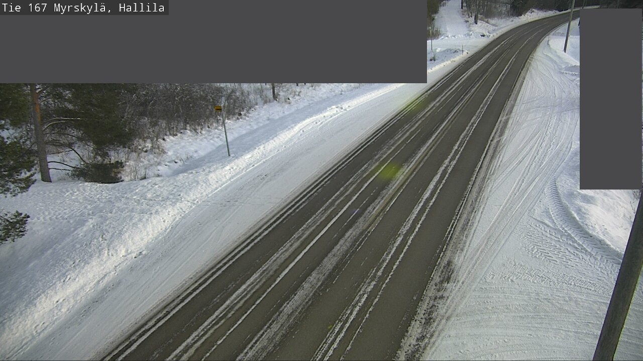 Weather Camera Image Road 167 Myrskylä, Hallila, Myrskylä, Uusimaa