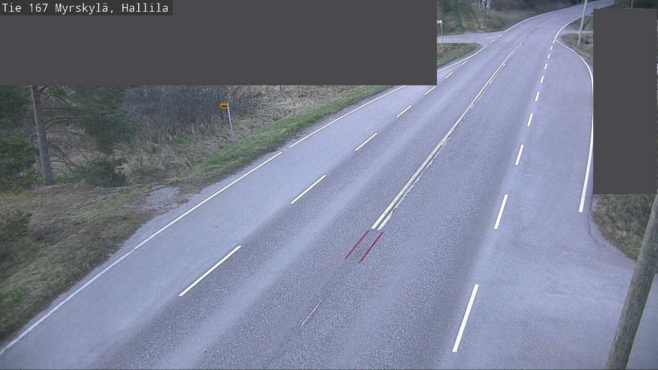 Weather Camera Image Road 167 Myrskylä, Hallila, Myrskylä, Uusimaa