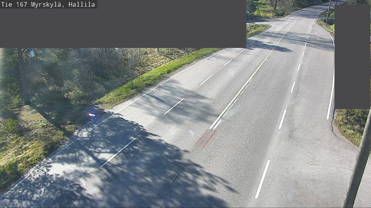 Weather Camera Image Väg 167 Myrskylä, Hallila, Myrskylä, Uusimaa