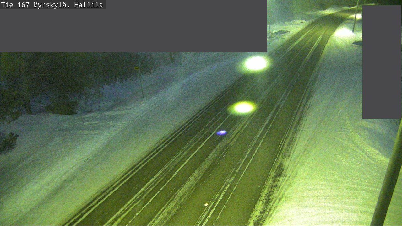 Weather Camera Image Road 167 Myrskylä, Hallila, Myrskylä, Uusimaa