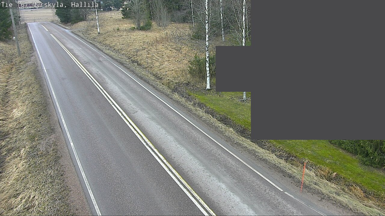 Weather Camera Image Road 167 Myrskylä, Hallila, Myrskylä, Uusimaa