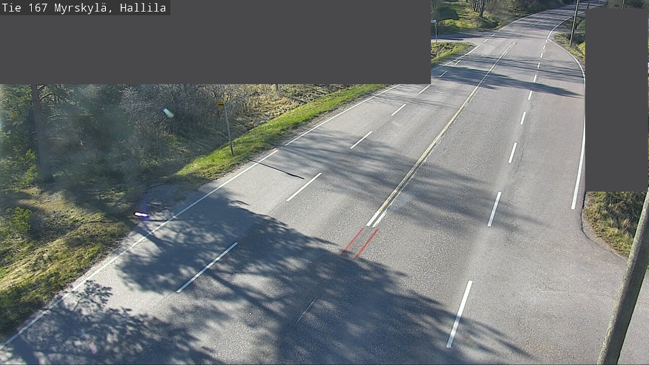 Weather Camera Image Väg 167 Myrskylä, Hallila, Myrskylä, Uusimaa