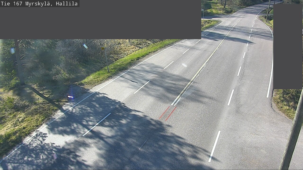 Weather Camera Image Väg 167 Myrskylä, Hallila, Myrskylä, Uusimaa