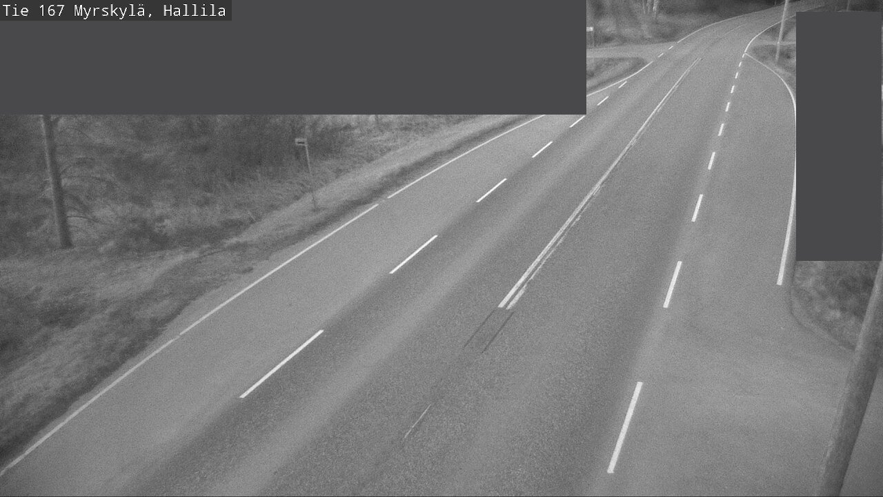 Weather Camera Image Road 167 Myrskylä, Hallila, Myrskylä, Uusimaa
