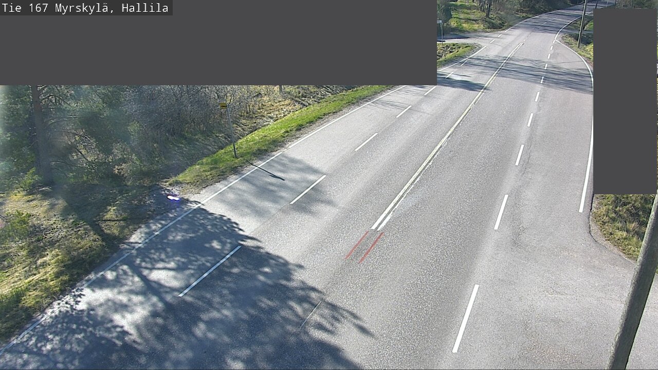 Weather Camera Image Väg 167 Myrskylä, Hallila, Myrskylä, Uusimaa
