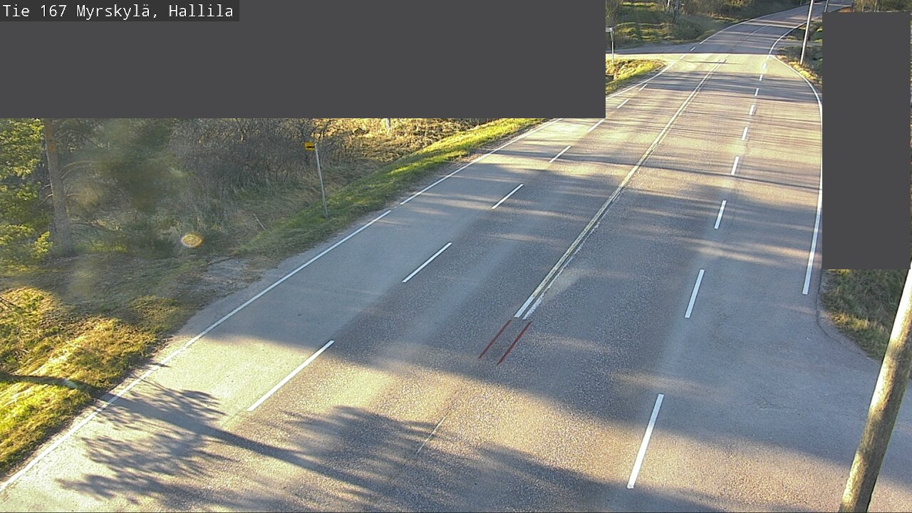 Weather Camera Image Road 167 Myrskylä, Hallila, Myrskylä, Uusimaa