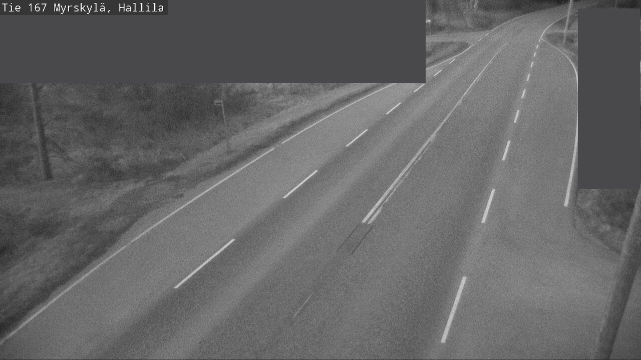 Weather Camera Image Road 167 Myrskylä, Hallila, Myrskylä, Uusimaa