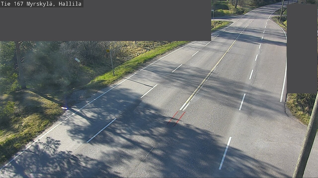 Weather Camera Image Väg 167 Myrskylä, Hallila, Myrskylä, Uusimaa