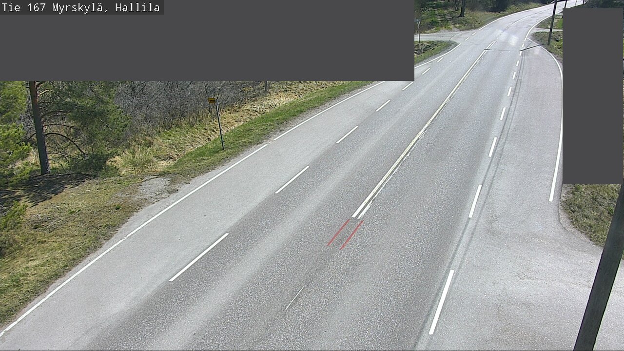Weather Camera Image Väg 167 Myrskylä, Hallila, Myrskylä, Uusimaa