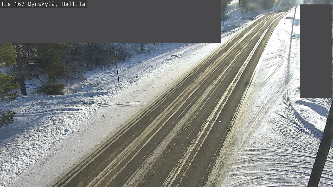 Weather Camera Image Väg 167 Myrskylä, Hallila, Myrskylä, Uusimaa
