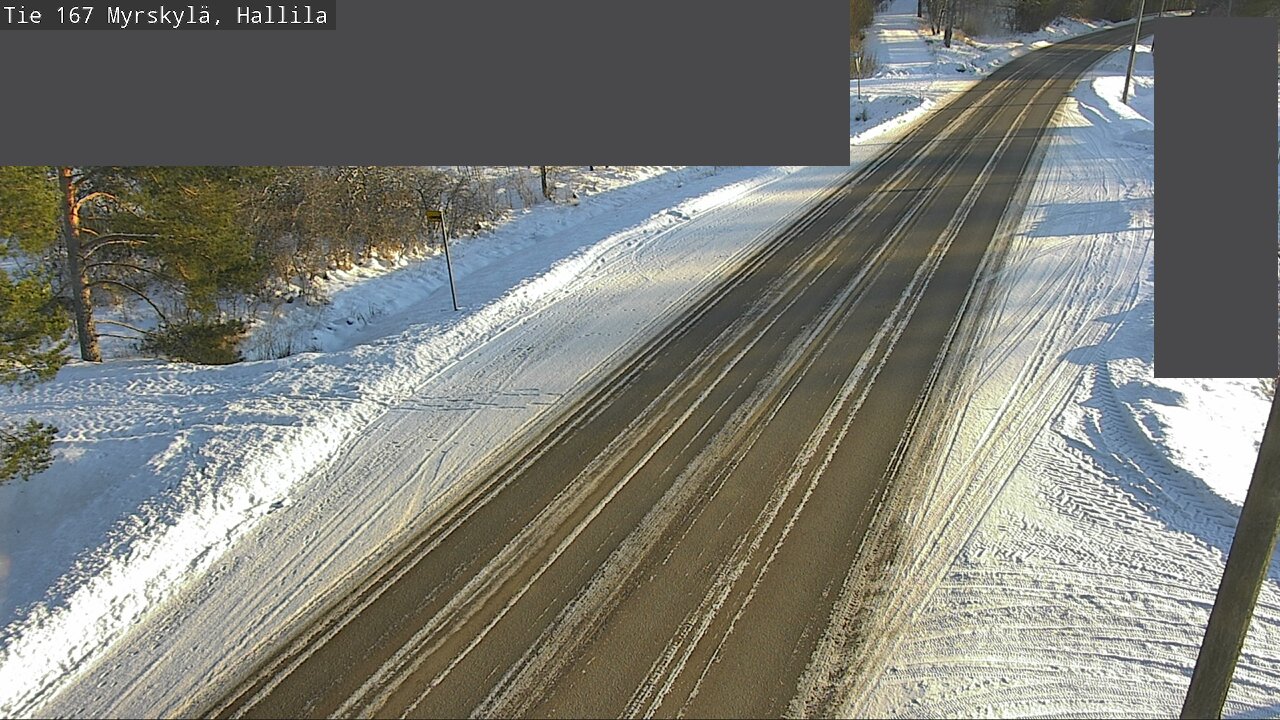 Weather Camera Image Road 167 Myrskylä, Hallila, Myrskylä, Uusimaa