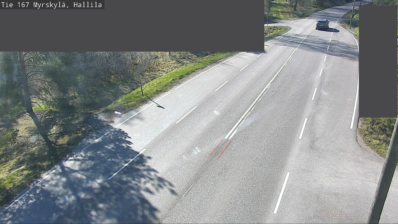 Weather Camera Image Väg 167 Myrskylä, Hallila, Myrskylä, Uusimaa