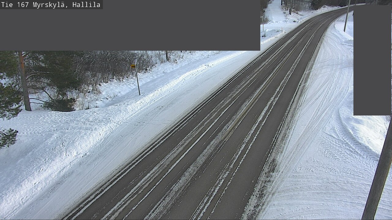 Weather Camera Image Road 167 Myrskylä, Hallila, Myrskylä, Uusimaa