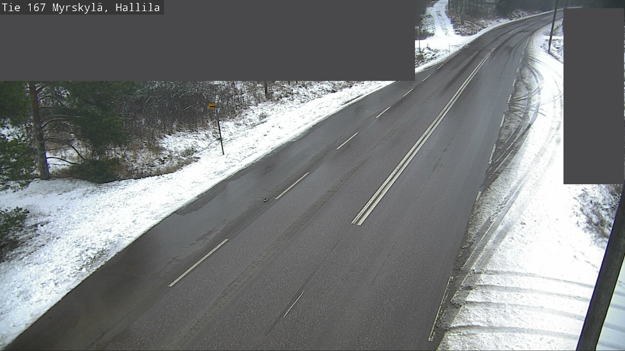 Weather Camera Image Väg 167 Myrskylä, Hallila, Myrskylä, Uusimaa