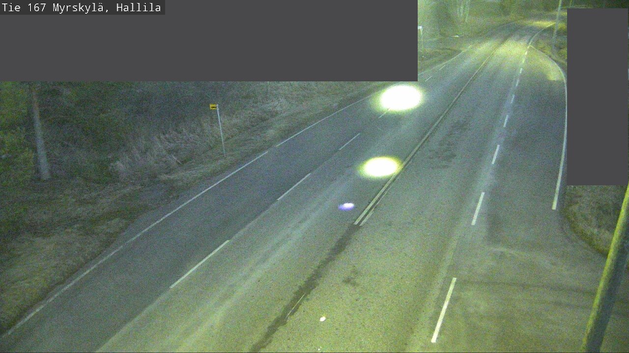 Weather Camera Image Väg 167 Myrskylä, Hallila, Myrskylä, Uusimaa