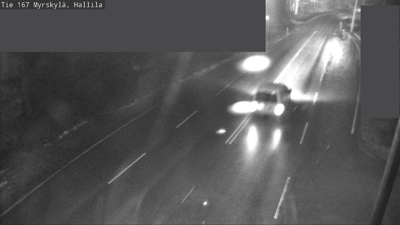 Weather Camera Image Väg 167 Myrskylä, Hallila, Myrskylä, Uusimaa
