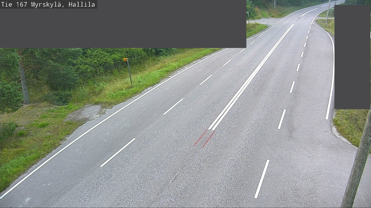Weather Camera Image Road 167 Myrskylä, Hallila, Myrskylä, Uusimaa