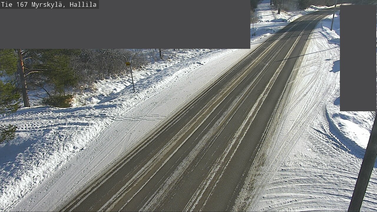 Weather Camera Image Väg 167 Myrskylä, Hallila, Myrskylä, Uusimaa