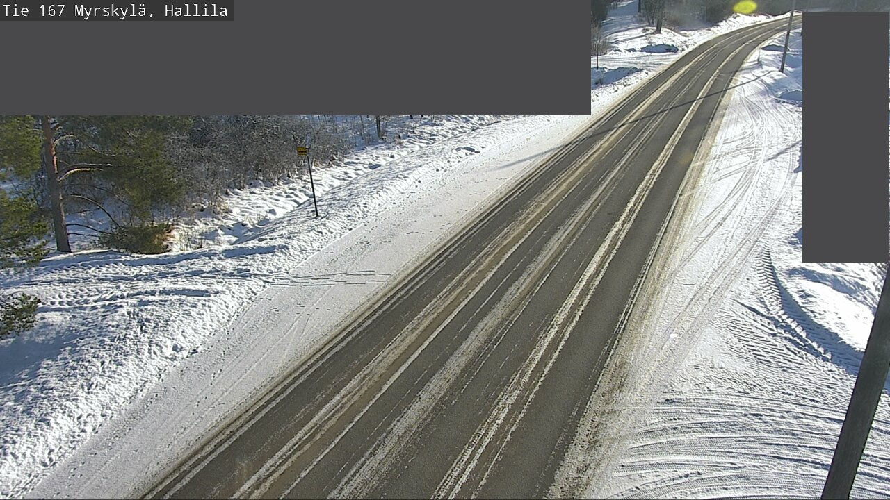 Weather Camera Image Väg 167 Myrskylä, Hallila, Myrskylä, Uusimaa