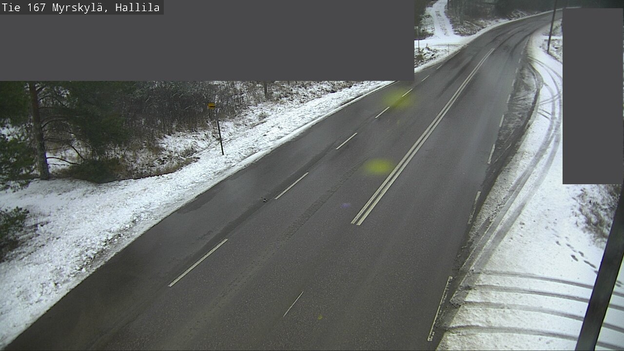 Weather Camera Image Väg 167 Myrskylä, Hallila, Myrskylä, Uusimaa