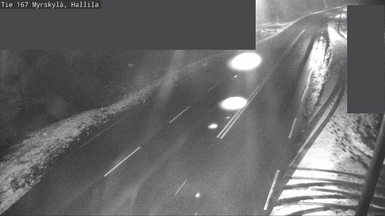 Weather Camera Image Väg 167 Myrskylä, Hallila, Myrskylä, Uusimaa