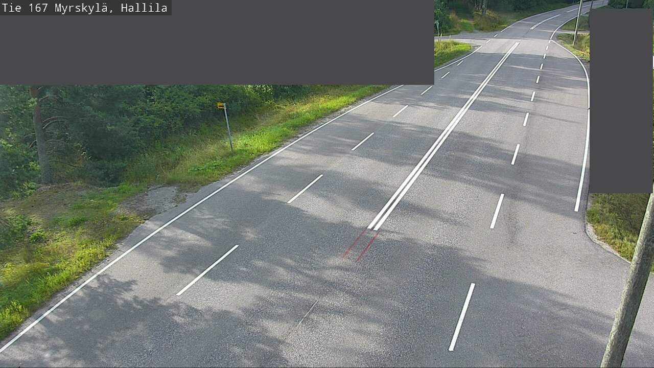 Weather Camera Image Väg 167 Myrskylä, Hallila, Myrskylä, Uusimaa