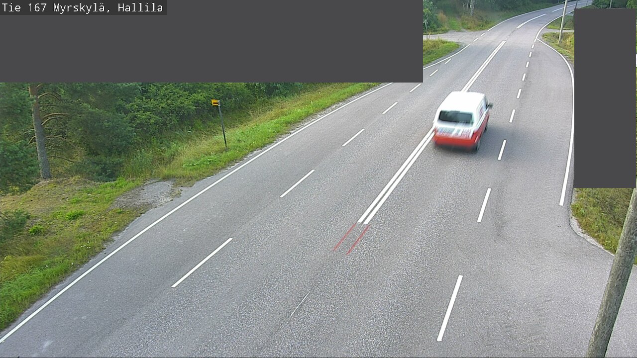 Weather Camera Image Road 167 Myrskylä, Hallila, Myrskylä, Uusimaa