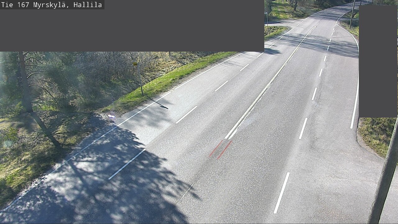 Weather Camera Image Väg 167 Myrskylä, Hallila, Myrskylä, Uusimaa