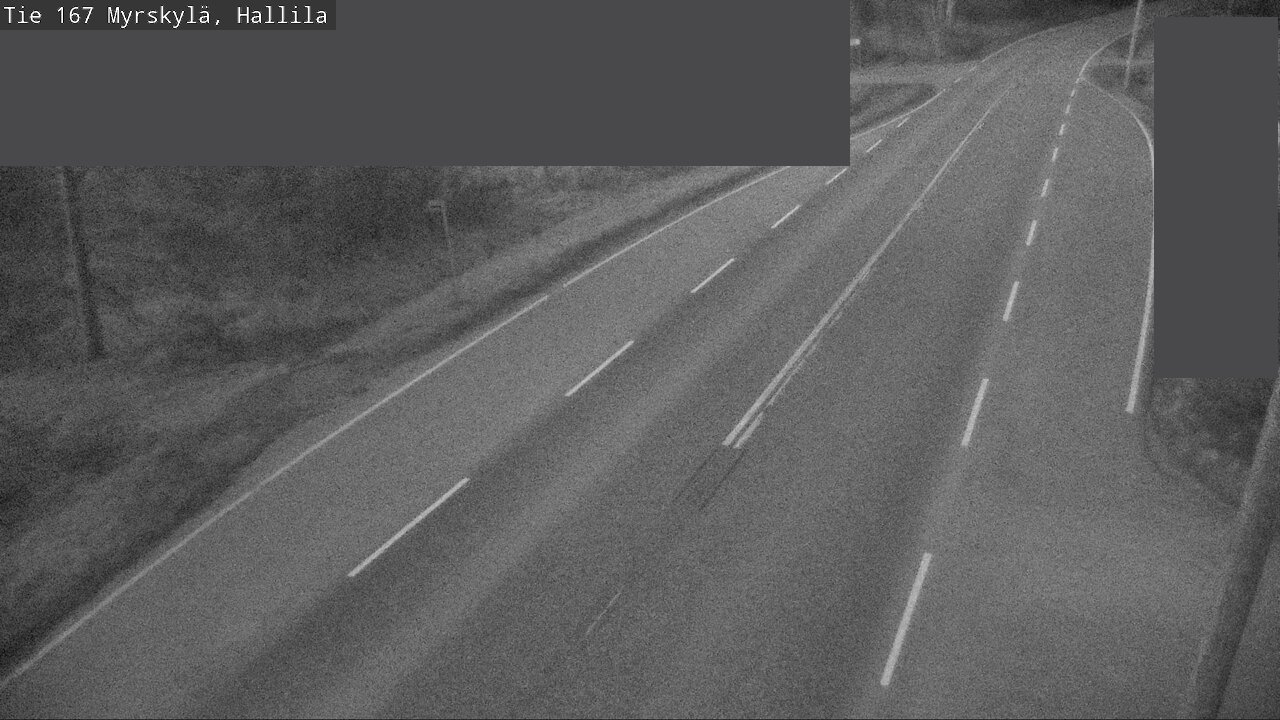 Weather Camera Image Road 167 Myrskylä, Hallila, Myrskylä, Uusimaa