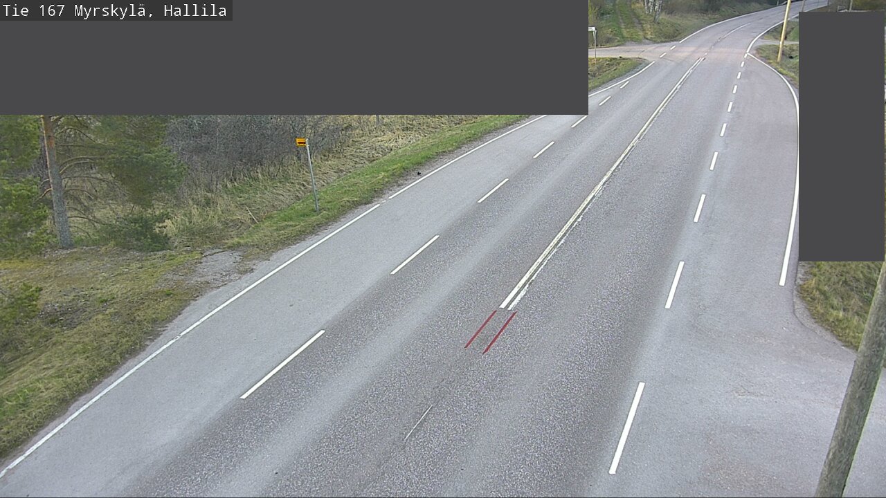 Weather Camera Image Road 167 Myrskylä, Hallila, Myrskylä, Uusimaa