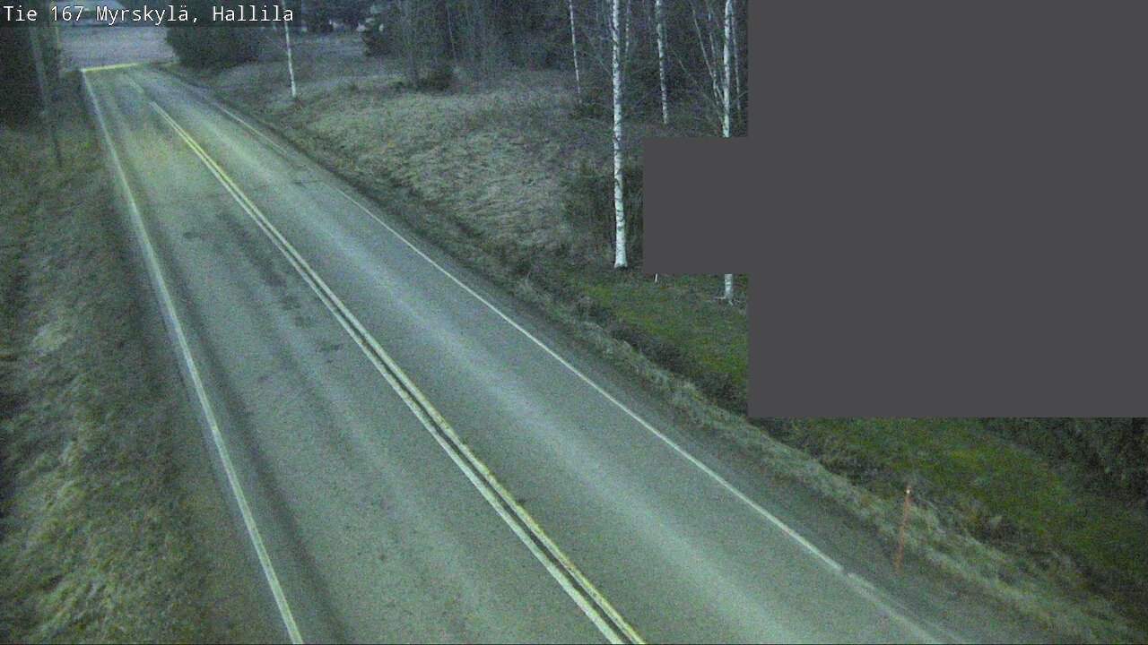 Weather Camera Image Väg 167 Myrskylä, Hallila, Myrskylä, Uusimaa