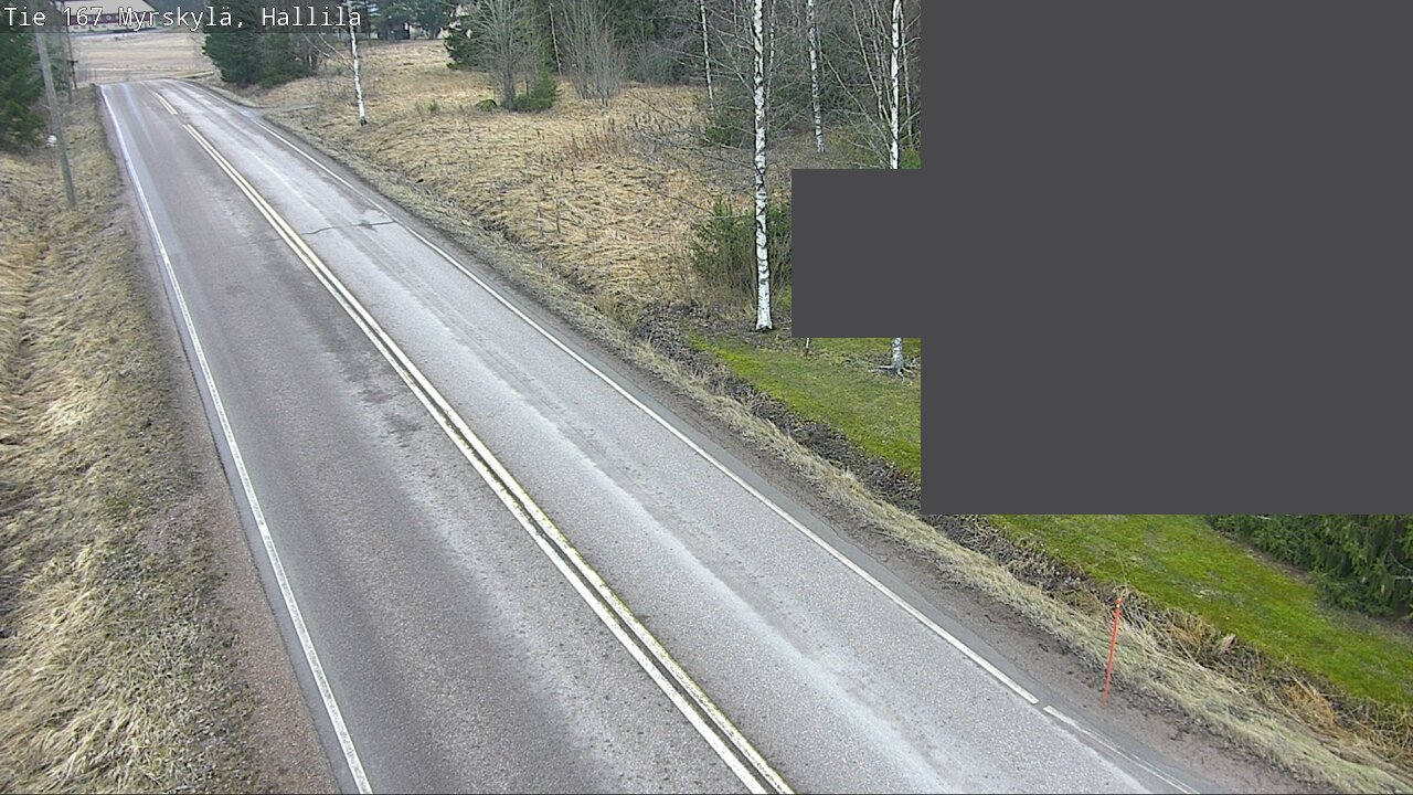 Weather Camera Image Road 167 Myrskylä, Hallila, Myrskylä, Uusimaa