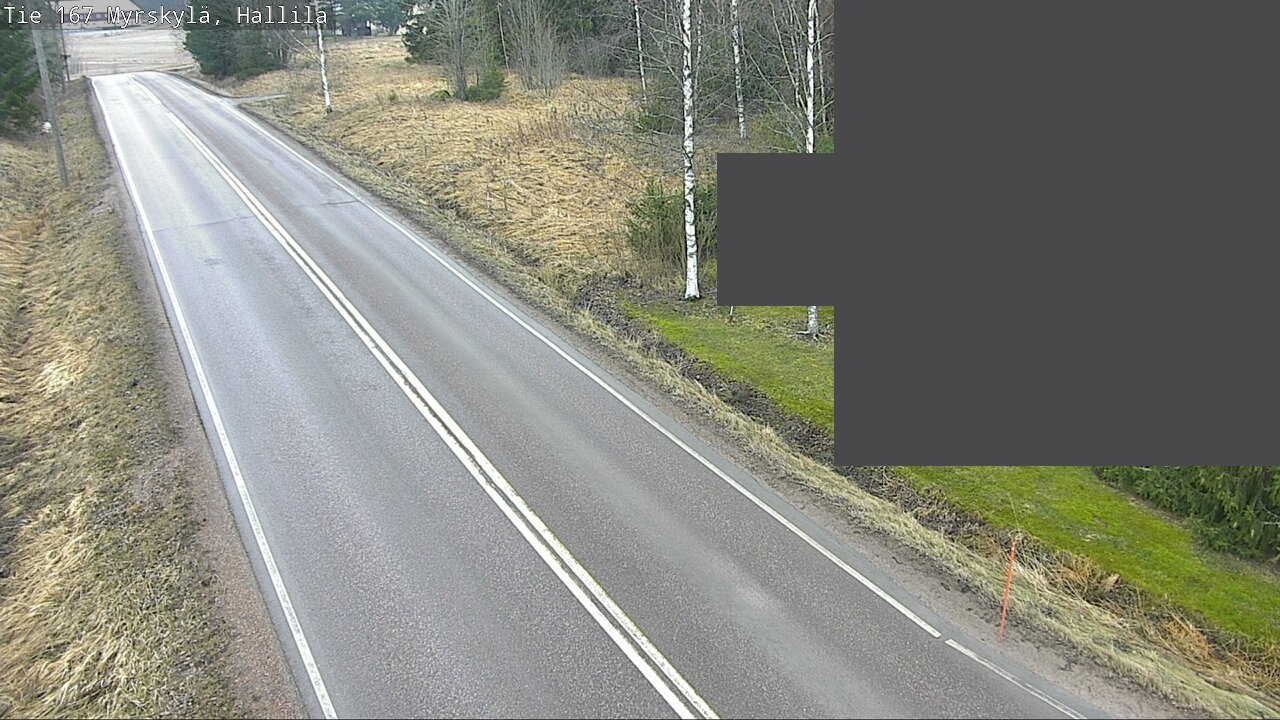 Weather Camera Image Road 167 Myrskylä, Hallila, Myrskylä, Uusimaa