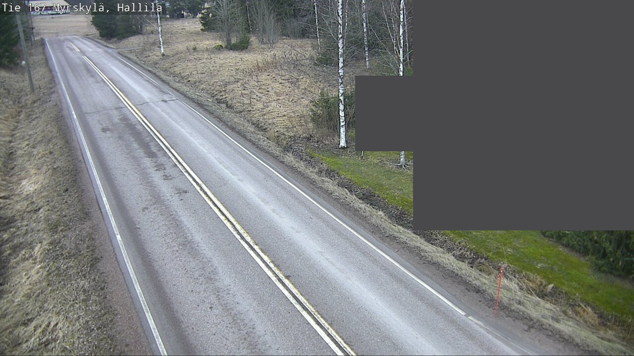 Weather Camera Image Väg 167 Myrskylä, Hallila, Myrskylä, Uusimaa