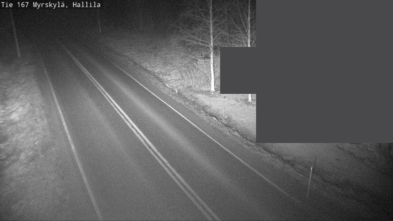 Weather Camera Image Väg 167 Myrskylä, Hallila, Myrskylä, Uusimaa