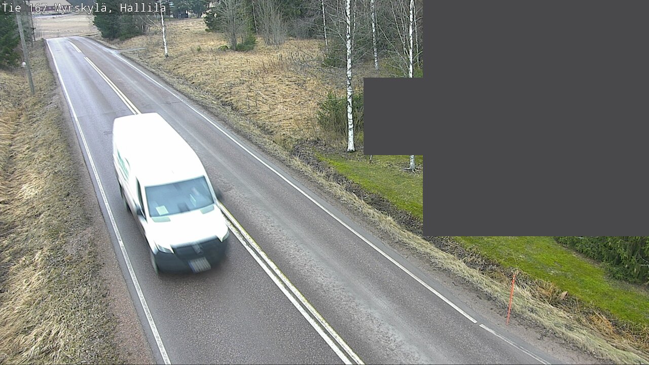 Weather Camera Image Road 167 Myrskylä, Hallila, Myrskylä, Uusimaa