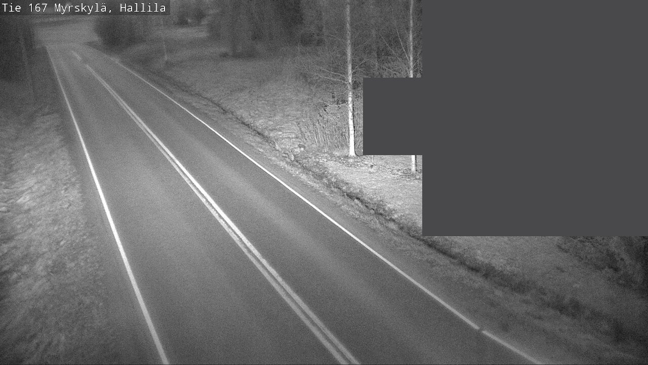 Weather Camera Image Road 167 Myrskylä, Hallila, Myrskylä, Uusimaa