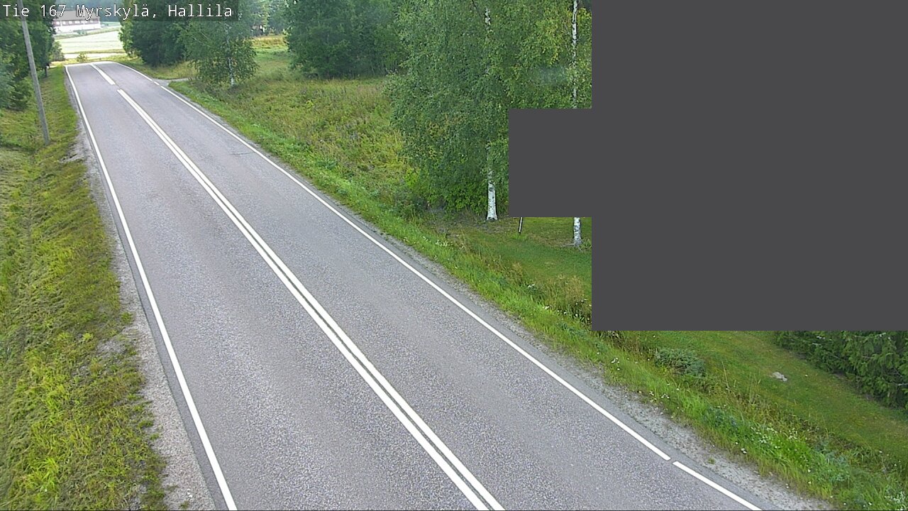 Weather Camera Image Road 167 Myrskylä, Hallila, Myrskylä, Uusimaa