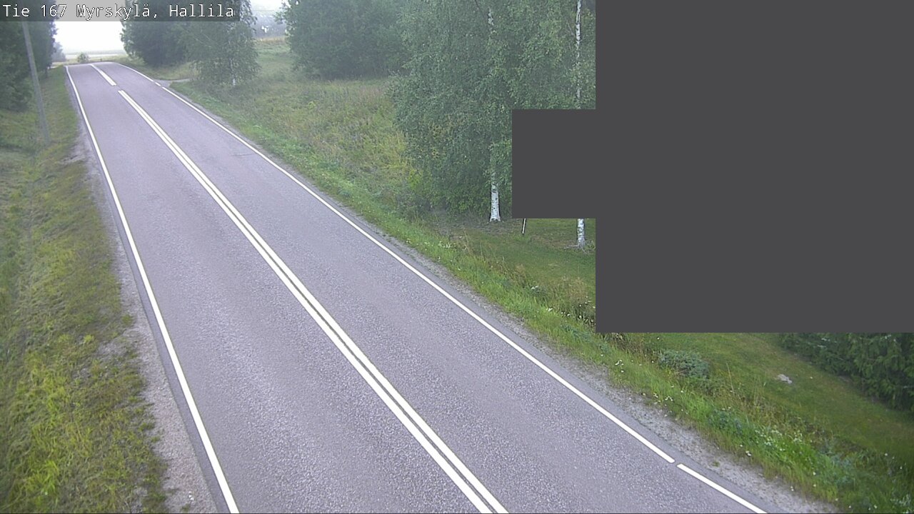 Weather Camera Image Road 167 Myrskylä, Hallila, Myrskylä, Uusimaa