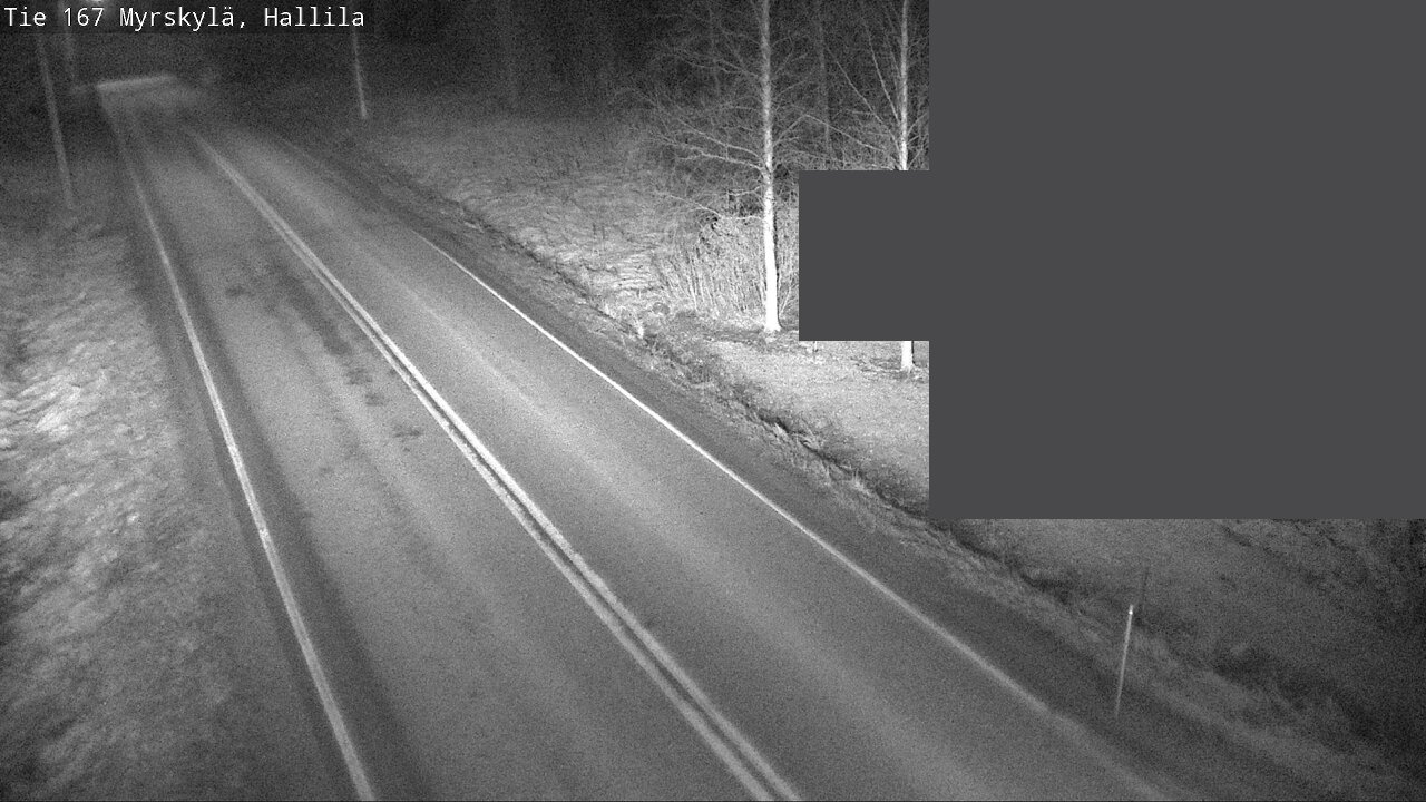 Weather Camera Image Väg 167 Myrskylä, Hallila, Myrskylä, Uusimaa
