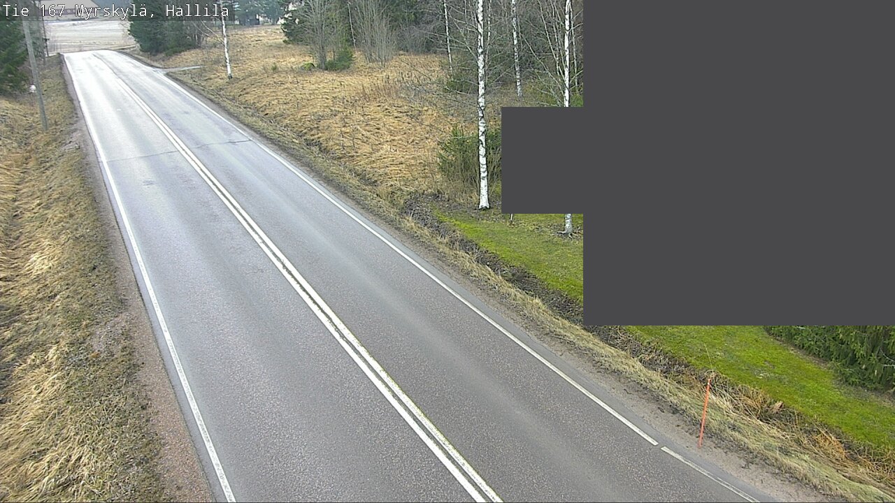 Weather Camera Image Road 167 Myrskylä, Hallila, Myrskylä, Uusimaa