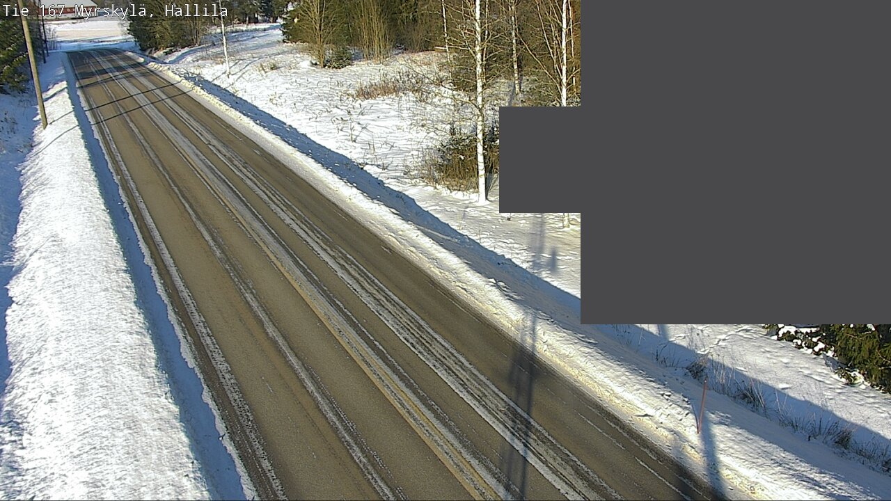 Weather Camera Image Road 167 Myrskylä, Hallila, Myrskylä, Uusimaa