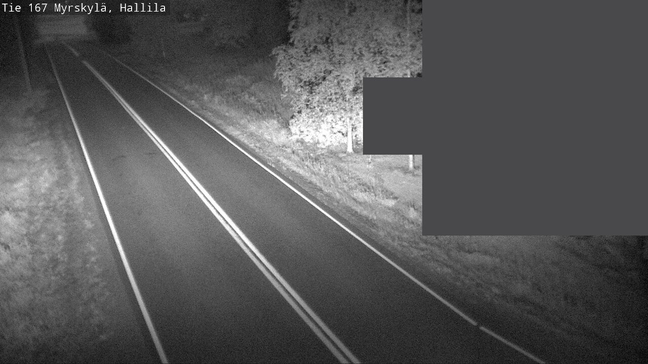 Weather Camera Image Road 167 Myrskylä, Hallila, Myrskylä, Uusimaa